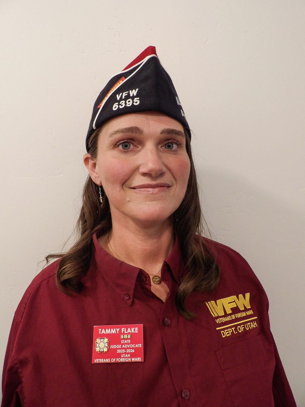Tammy Flake - VFW Post Quartermaster and Utah State Judge Advocate